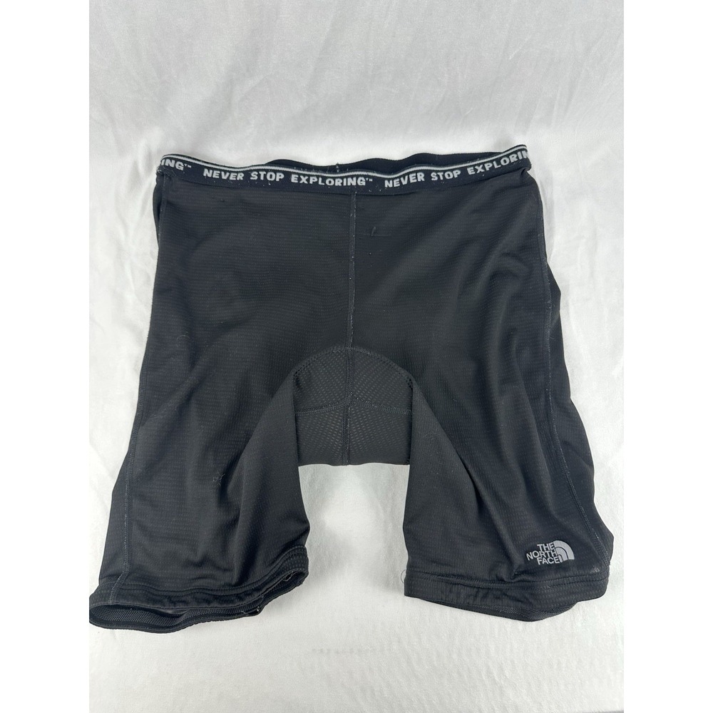 The North Face Mens Padded Cycling Shorts Black Never Stop Exploring Large L